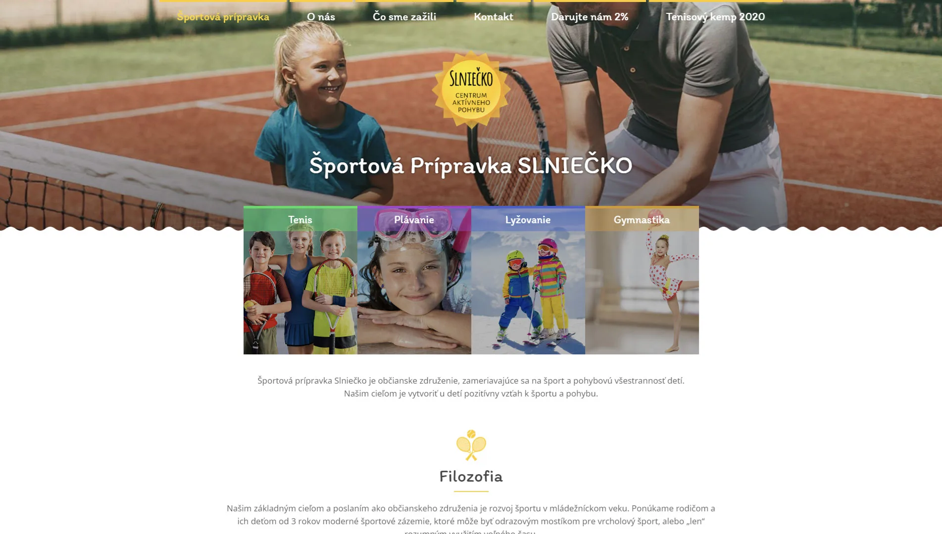 Športová prípravka Slniečko